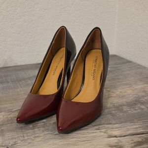 Christian Siriano Women's Burgundy Pumps
